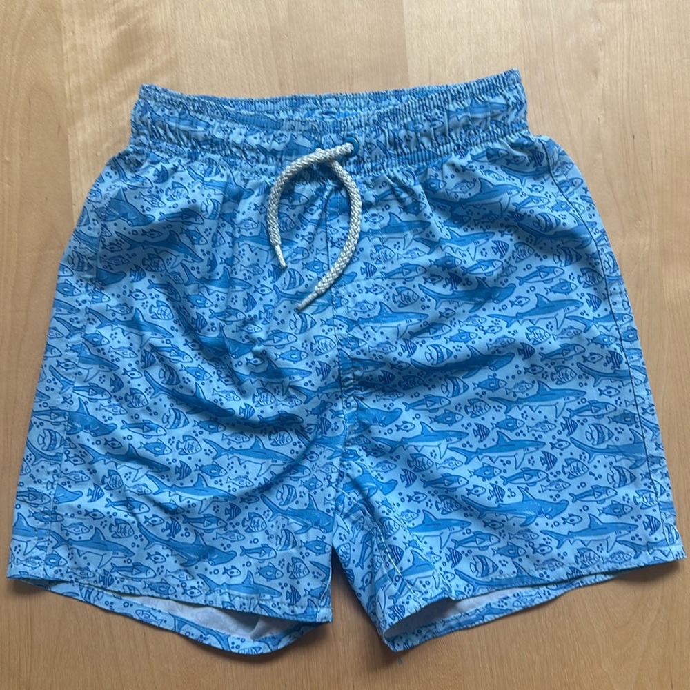 Class Club 6/7 Dillards Boys Shark Swim Trunks